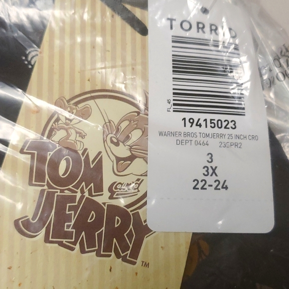 ❤️NWT VINTAGE TORRID LEGGING - TOM & JERRY - CROP LENGTH - PLUS SIZE - Picture 12 of 16
